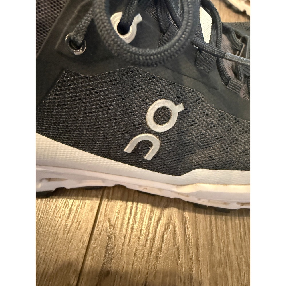 On Cloudultra Mens Trail Running Shoes Black White Helion Missiongrip Size 9 - Picture 9 of 16
